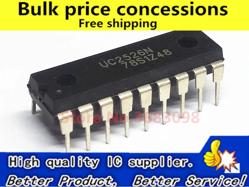 

Free Shipping 10pcs/lots UC2526AN UC2526N UC2526A UC2526 DIP-18