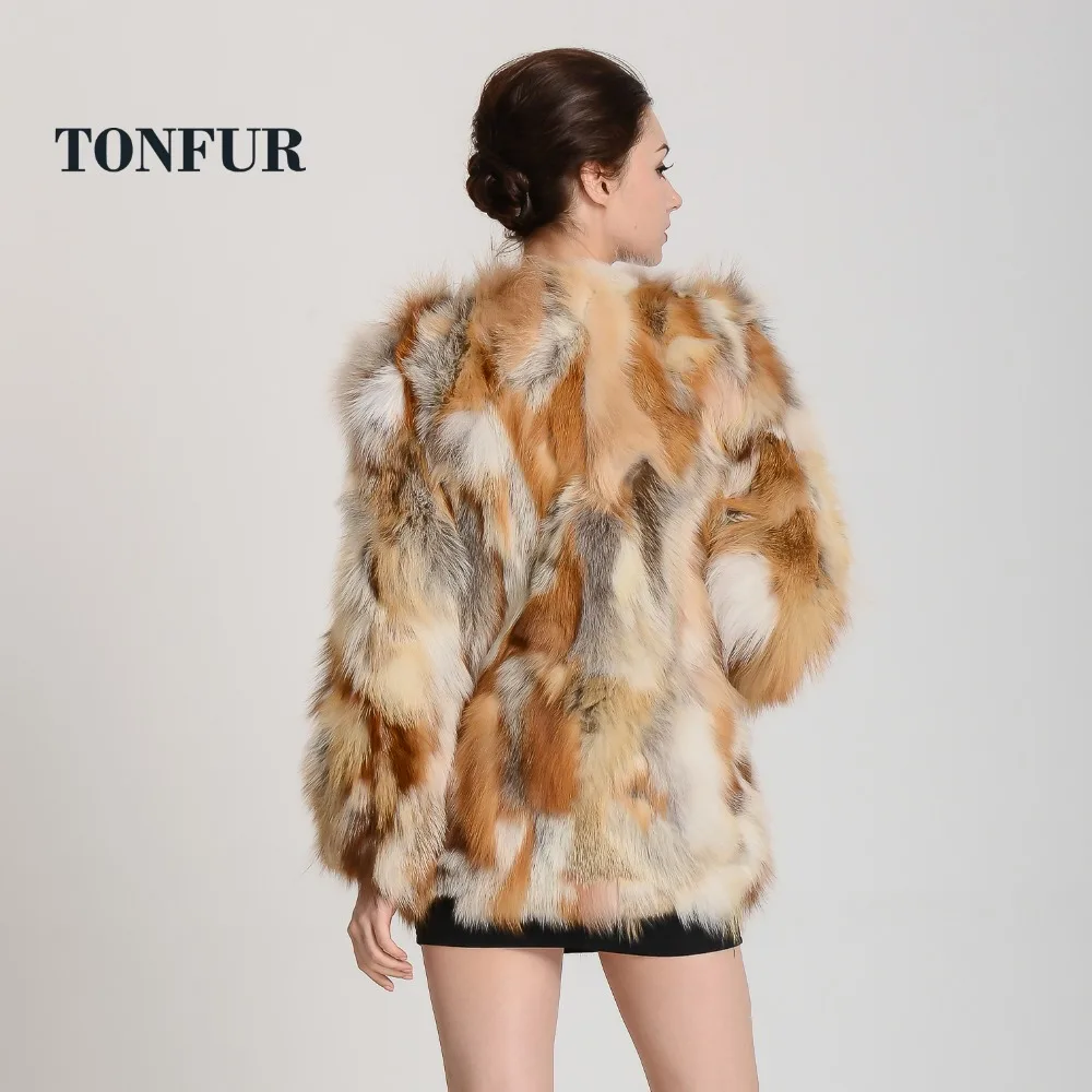 Роскошная Шуба из натурального Лисьего меха Высококачественная шуба бесплатная