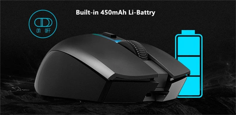 Новая игровая мышь Rapoo PMW3325 с двойным режимом, проводная и беспроводная, 5000 dpi, 8 кнопок, PUBG, компьютерная мышь, Мыши для ПК, ноутбука, геймера