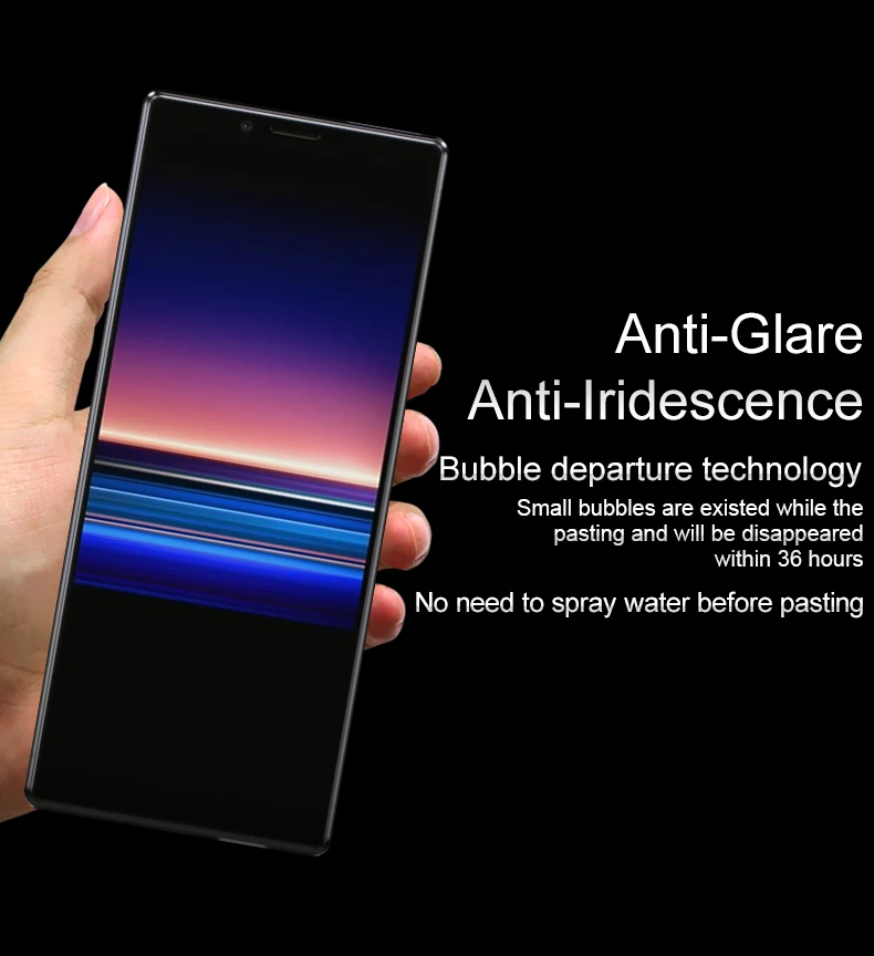 Imak Гидрогелевая пленка для sony Xperia 1 5 Защитная Прозрачная Олеофобная пленка