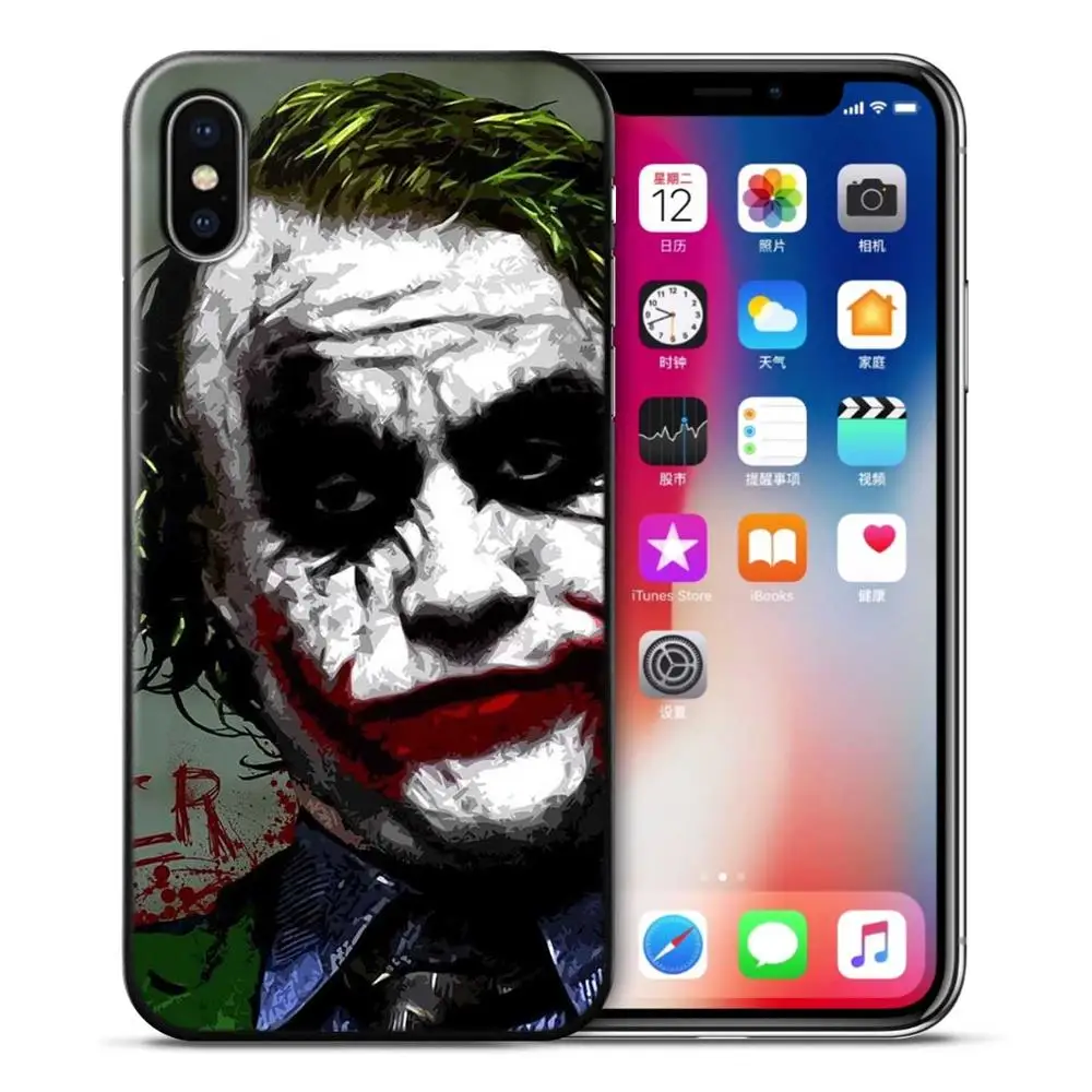 15 Для coque iPhone XS Max чехол Joker для iPhone 6S чехол Новое поступление для fundas iPhone XR чехол для 5 5S SE 7 8 Plus X Чехол - Цвет: 15