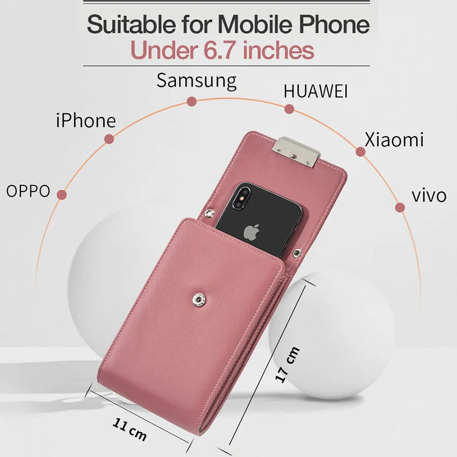 Роскошная женская сумка для телефона чехол iphone девочек кожаный мини кошелек