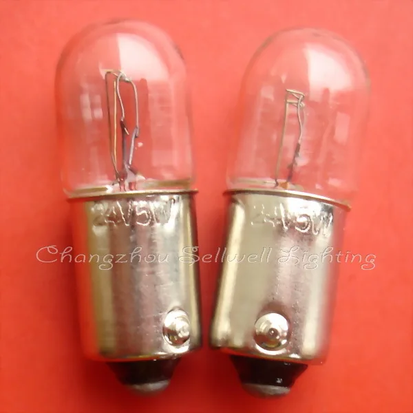 Миниатюрная лампа 24 В 5 Вт ba9s t10x28 A210 хорошее освещение sellwell 10 шт.|lights & lighting|light 24vlight