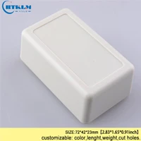 BMD60015-A1 Small DIY project case Plastic enclosure for PCB equipment instrument case ABS plastic junction box desktop enclosure 72*42*23mm - Цвет: BMD60015-A1