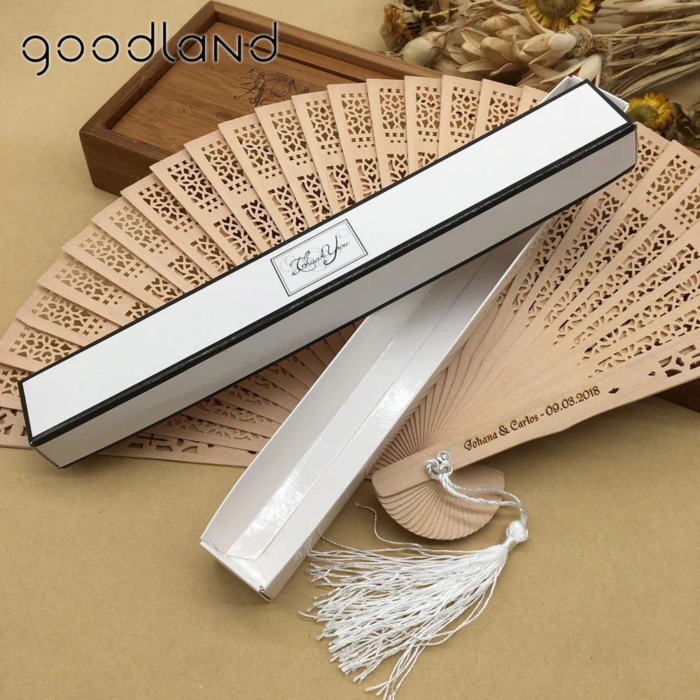 

Free Shipping Wholesale 100pcs/lot Personalized 20cm Vintage Chinese Wooden Carved Pocket Folding Hand Fan Marriage Wedding Fan