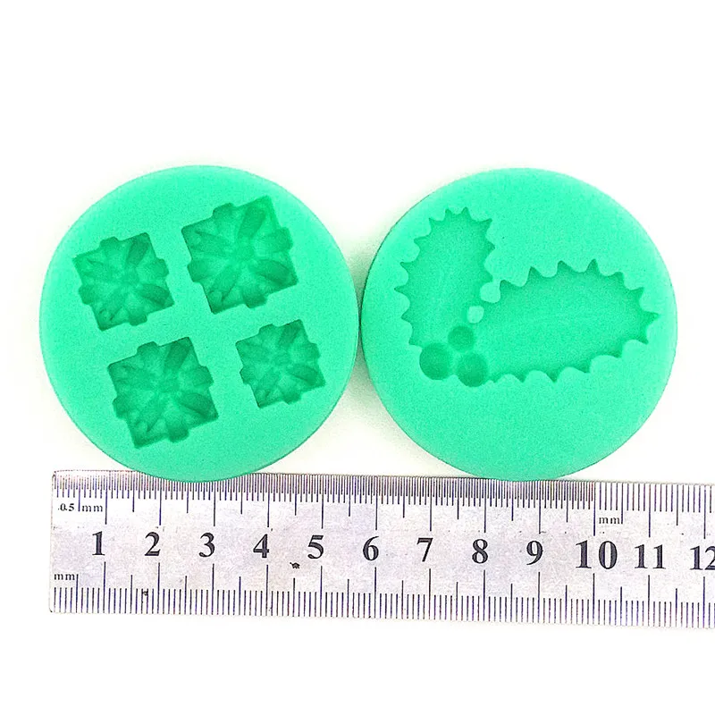 Набор рождественских силиконовых форм 6 шт. форма для фестиваля торта 3d формы