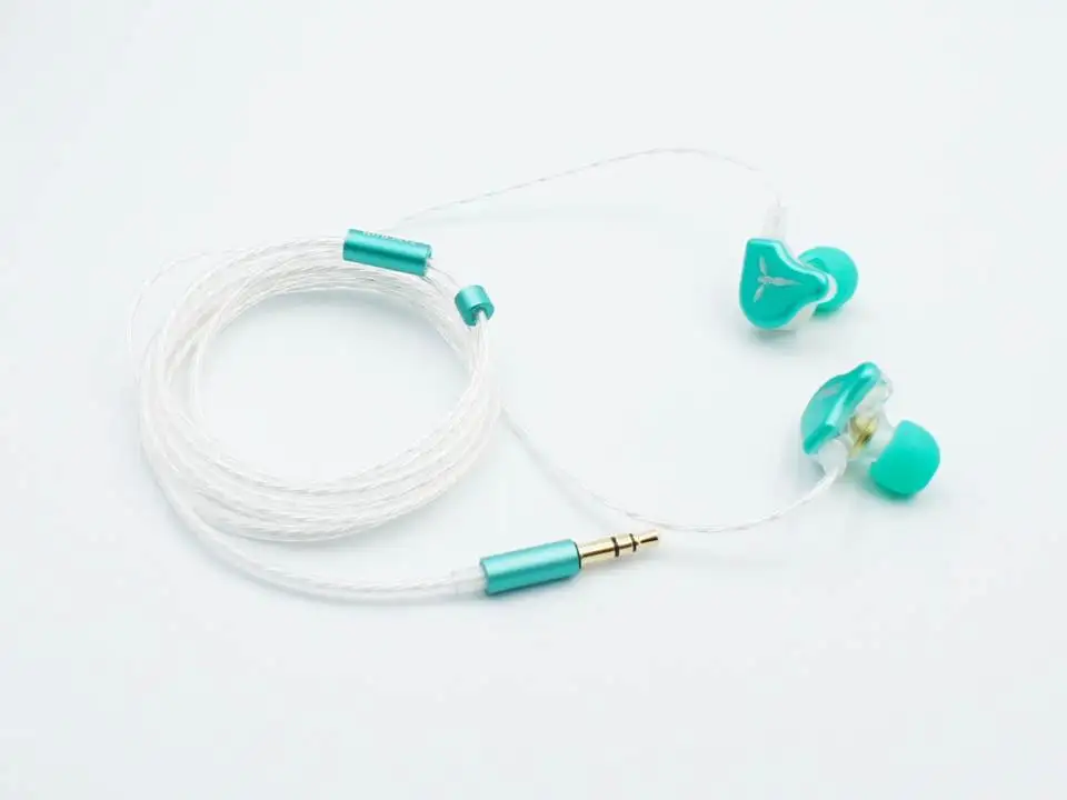 Green TANCHJIM Cora Macaron Динамический драйвер Hifi музыкальный монитор DJ Studio посеребренные OFC HiFi наушники-вкладыши Наушники - Цвет: Green
