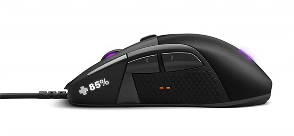 Игровая мышь SteelSeries Rival 710-оптический сенсор TrueMove3 16000 CPI-oled-дисплей-тактильные оповещения-RGB Освещение