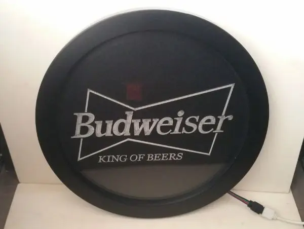 Светодиодный разноцветный неоновый светильник budweiser с беспроводным управлением