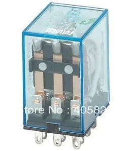 

MY3NJ (HH53P) Power Relay with LED 12V/24V/110V/220V 3NO+3NC 11 pins