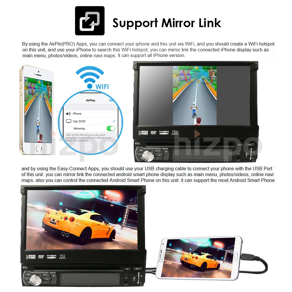Универсальный 1 din Android 9 четырехъядерный автомобильный dvd-плеер gps Wifi BT Радио BT USB 32 Гб SD 16 Гб rom 4G SIM LTE сеть SWC RDS CD OBD2
