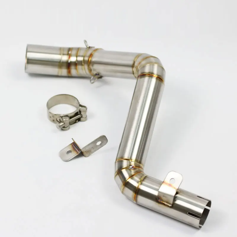 Akrapovic мото выхлопная средняя труба мотоцикла для KTM Duke 125 200 250 390 2012-2016 слипоны |