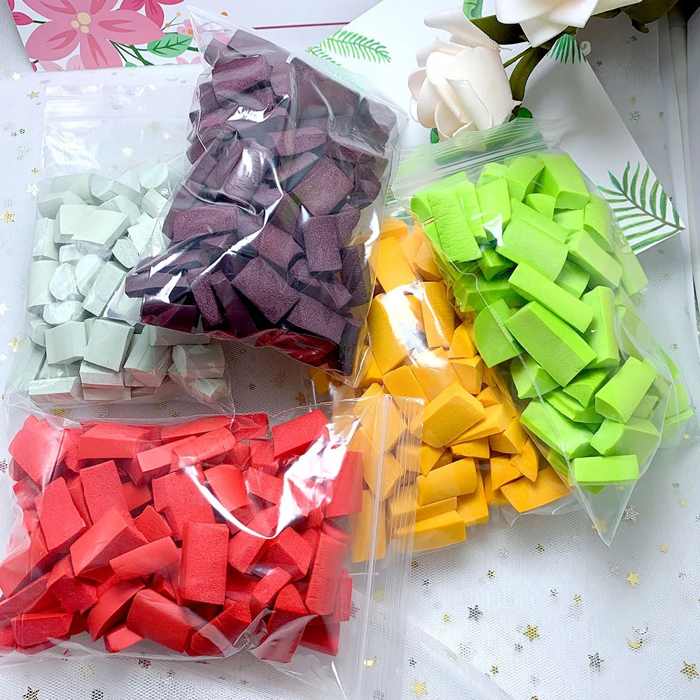 Игрушки пушистые слизи наполнитель губка полоска игрушка DIY пены кусочки