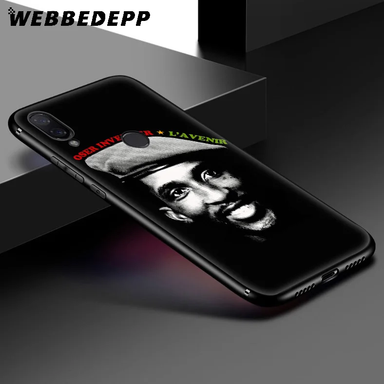 WEBBEDEPP Thomas Sankara Flag Soft Case for Xiaomi Redmi K20 7A 4A 4X 5 5A 6 6A S2 Note 8 4 7 Pro Plus Prime |