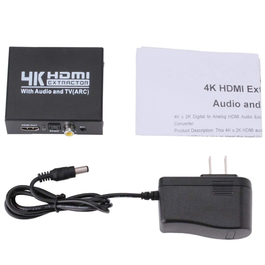 HDMI к + волоконный R/L аудио сплиттер 5 1 выход DTS декодер делитель amplificador аксессуары