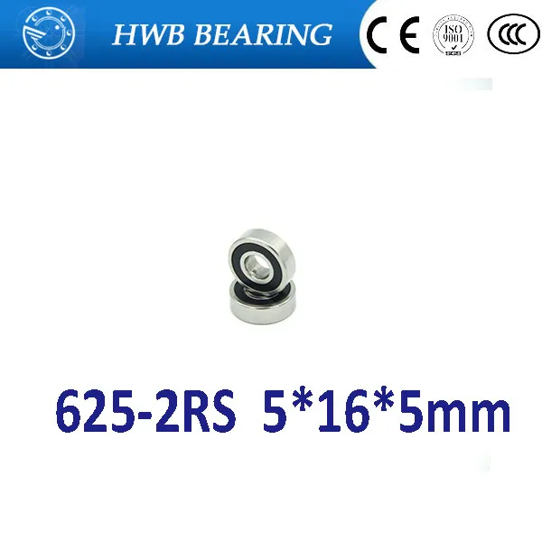 625RS 625 2RS глубокий шаровой подшипник 5x16x5 мм Миниатюрный 5*16*5 2rs|bearing bearing|bearings