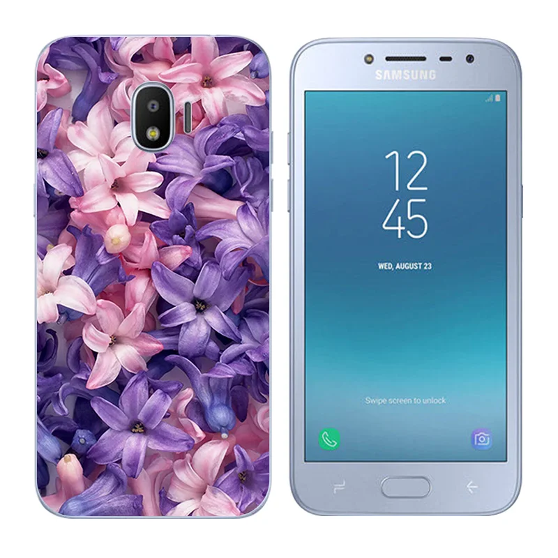 Прозрачный мягкий силиконовый чехол для Samsung Galaxy J2 Pro 2018/SM-J250F |