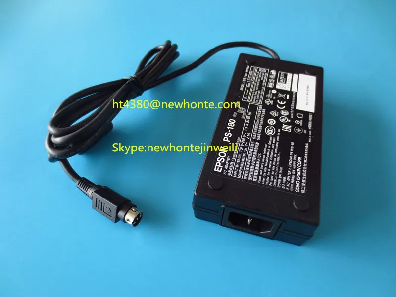 TM-U200 TM-U220 TM-U950 TM-T88III Характеристическая вязкость полимера PS-180 Pos квитанция-принтер, адаптер переменного тока Питание