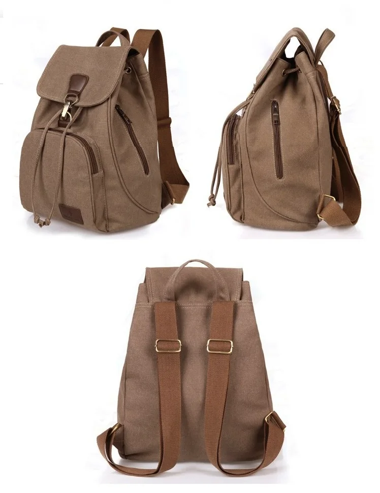 Ретро холщовый женский рюкзак корейская мода путешествия Mochila Feminina Студенческая сумка на плечо рюкзак ZD031