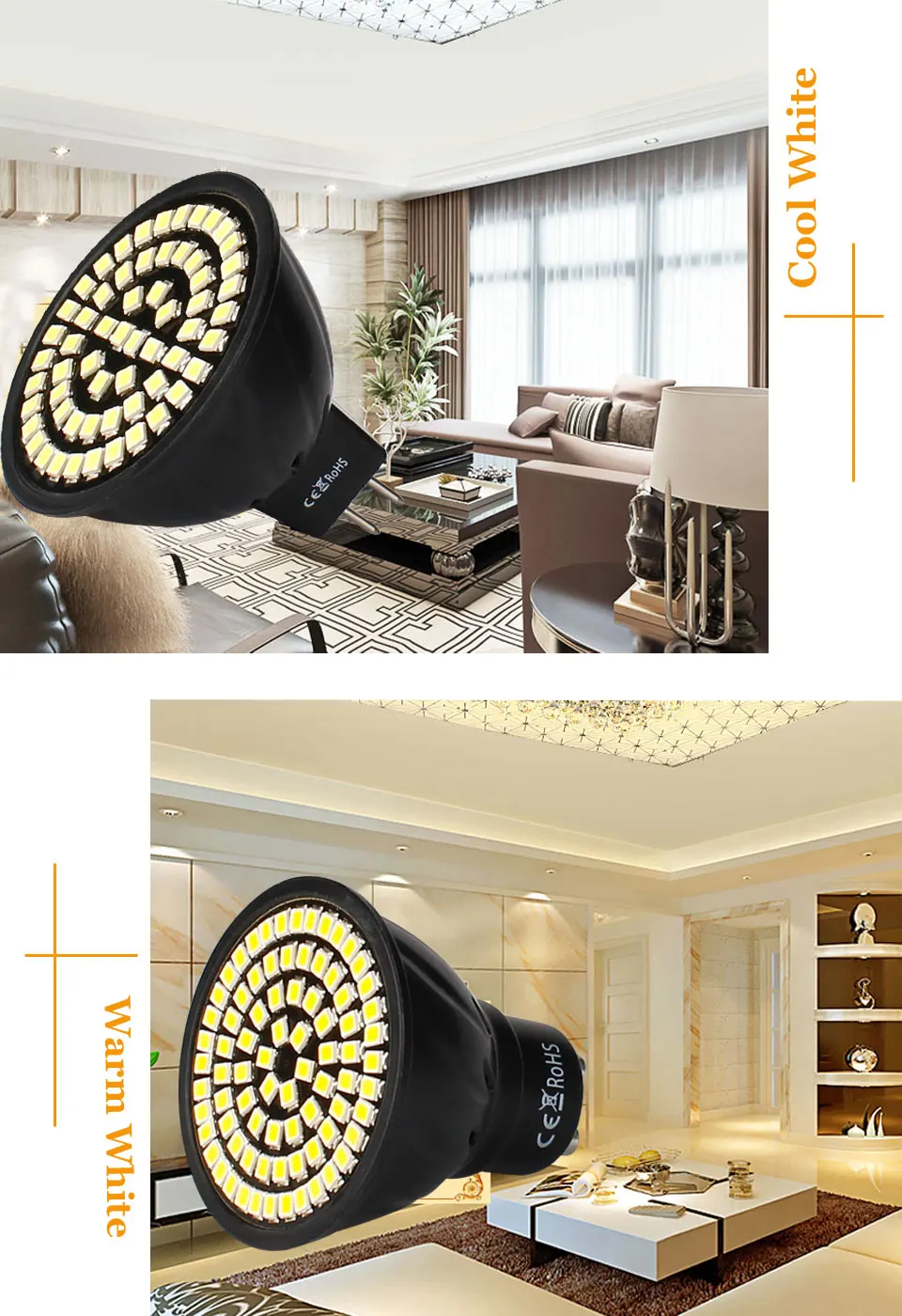 Светодиодный прожектор MR16 5 Вт 7 GU10 110 В 220 60 80 дюймов|led spotlight|led gu10 spotlightled spotlight 5w |