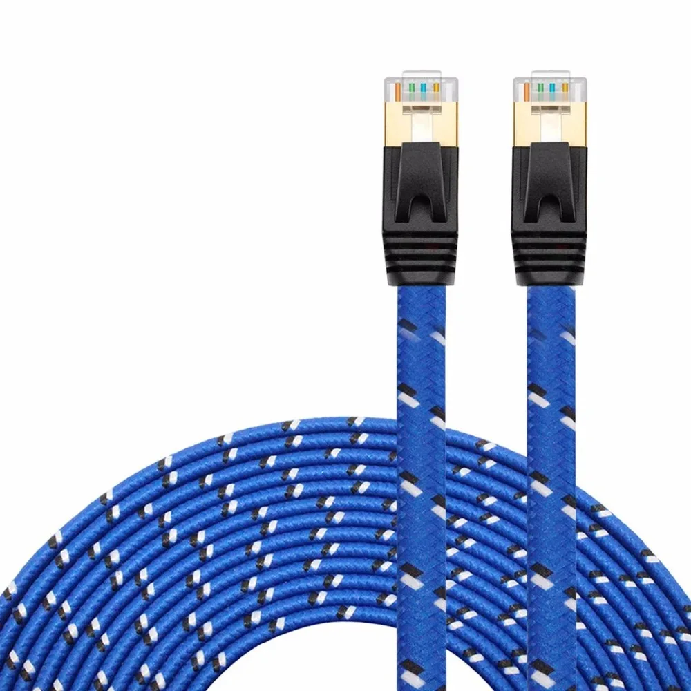 Новое поступление прочный 50 см 1 м 5 3 10 15 20 30 CAT7E Ethernet Интернет сеть Патч LAN плоский