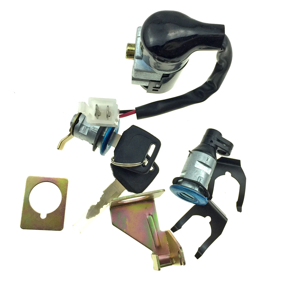 Для HONDA DIO ZX AF18 AF27 AF28 AF34 AF35 силовой дверной замок мотоцикл полный замок пусковой замок переключатель пусковой механизм Блокировка буфера