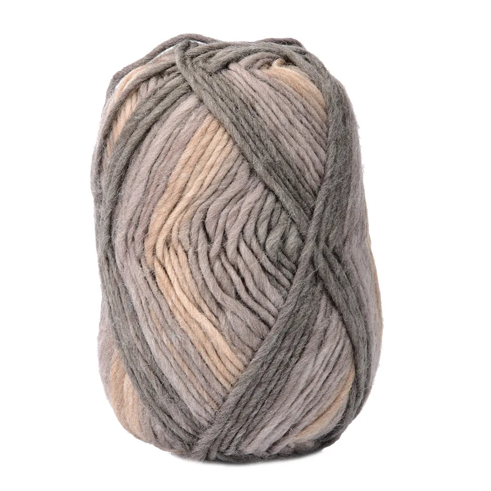 Новинка 5 шт. мягкая хлопчатобумажная трикотажная пряжа для вязания крючком