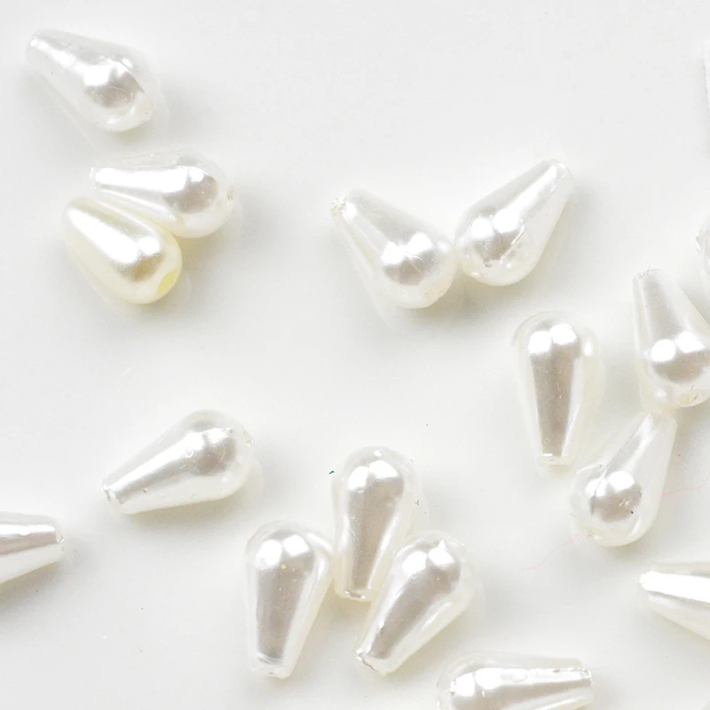 

FLTMRH 10*6 мм 340 шт., прямые бусины из АБС-пластика, имитация жемчуга цвета слоновой кости, для самостоятельного изготовления, длинные пластиковы...