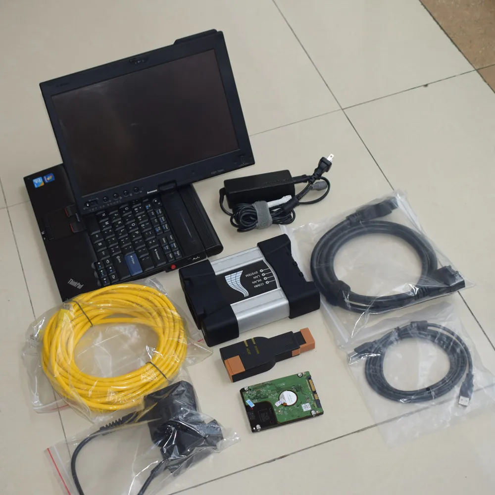 Для bmw icom next с ноутбуком X201T v2020.9 для программным обеспечением 1000 Гб hdd