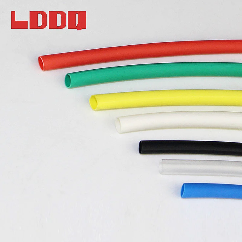 LDDQ 3 5 мм 100 м 7 цветов термоусадочная трубка с муфтой кабеля 2:1 трубка|cable sleeve|tube heat