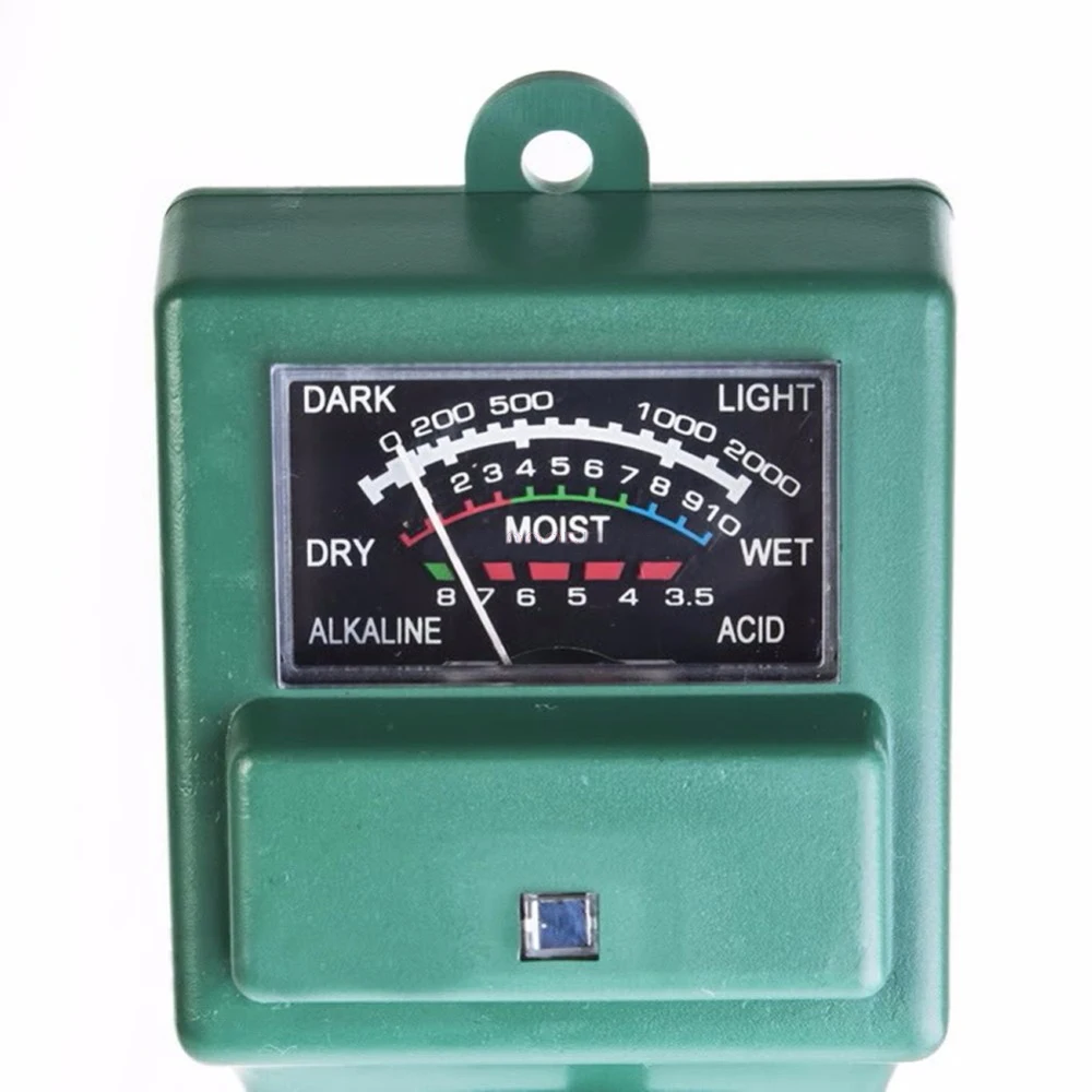 3 в 1 растительные цветы почвы PH тестер измеритель влажности Измеритель Свет