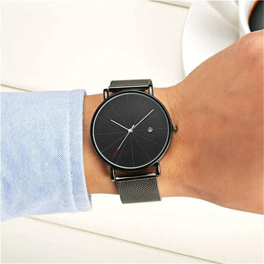 Часы ctor мужские кварцевые из нержавеющей стали с логотипом без Японии Роскошные