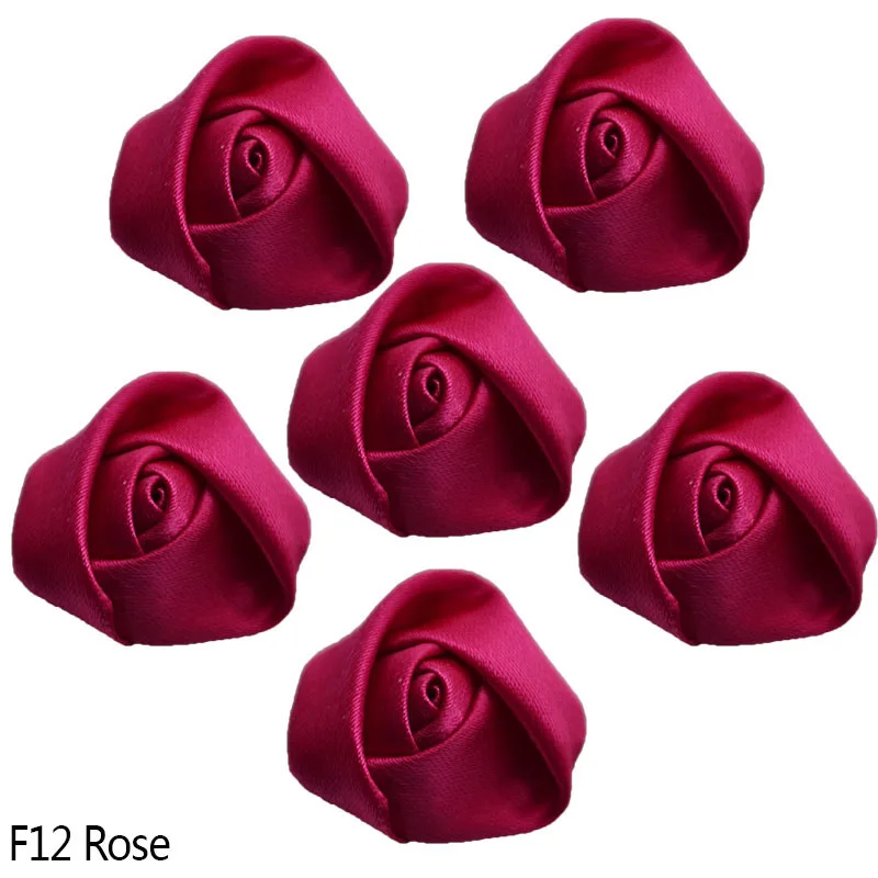 

10 шт. атласные розочки YONGSNOW 2,5 см