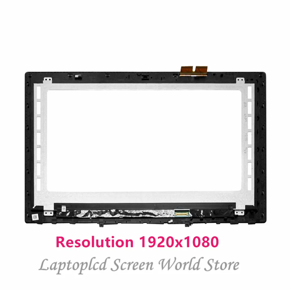 FTDLCD 15 6 ''UHD 4K LCD сенсорный экран дигитайзер + ободок LTN156FL02 L01 для ноутбука Lenovo Y50 70