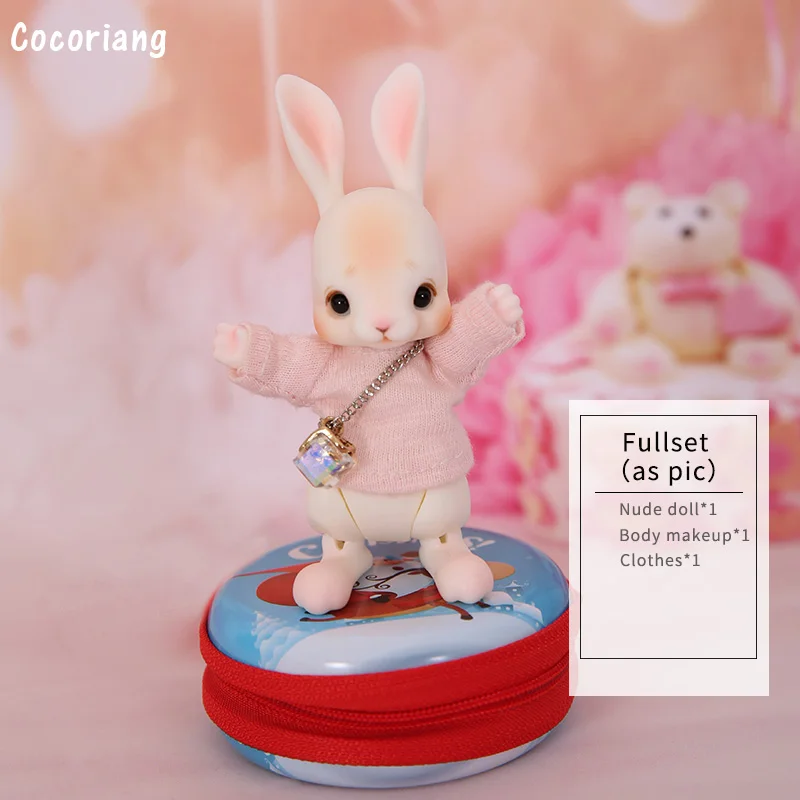 Fullset in NS as pic Новое поступление Cocoriang Tobi BJD SD 1/12 Смола Кукла модель тела белка Luts животные YoSD Мини Pet Модный магазин опционально полный набор - Цвет: Fullset in NS as pic
