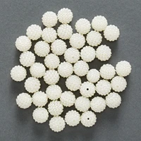 white color bayberry acrylic findings jewelry making women children diy bracelet necklace spacer beads 11 18mm