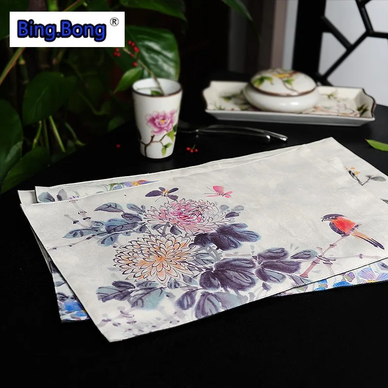 Коврик для еды подстилка новая ткань в китайском стиле искусство