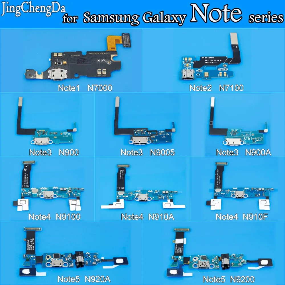 JCD Micro Dock Разъем для samsung Galaxy Note 1 2 3 4 5 USB зарядное устройство порт зарядки мобильного телефона гибкие кабели N7000