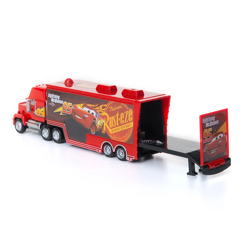 Disney машинок пиксара и с рисунками из мультфильма «Тачки 2 3 игрушки № 95 Lightning McQueen Джексон Storm Ramirez Мак дядя 1:55 литья под давлением модель автомобиля игрушка подарок для детей