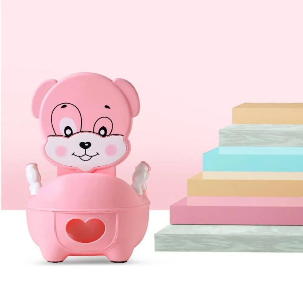 Baby Potty For Children Boys Toilet Seat Baby Potty Training Girls Portable Toilet Bedpan Comfortable Backrest Cartoon Pots