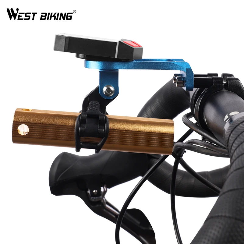 WEST BIKING велосипедные аксессуары для велосипедов компьютер кронштейн светильник