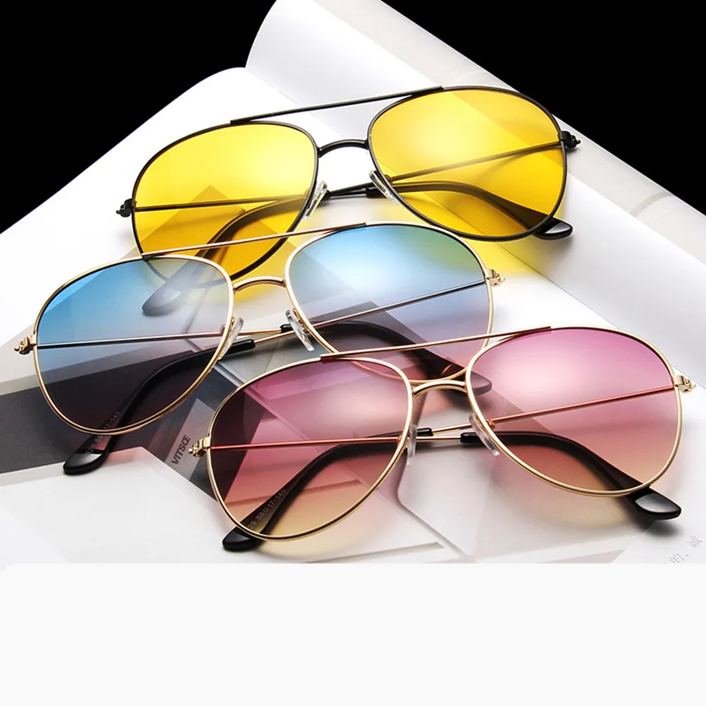 2019 высококачественные солнцезащитные очки-авиаторы женские брендовые