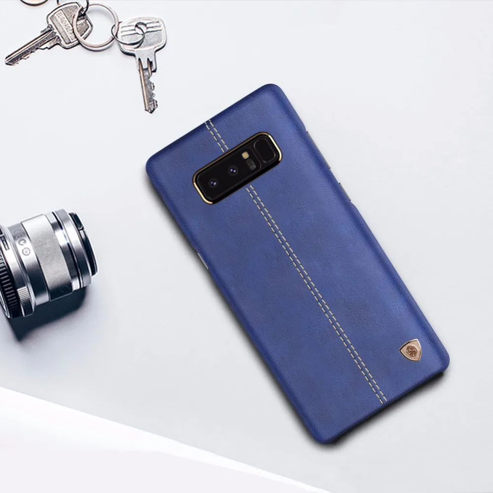 Nillkin Englon cover for samsung galaxy note 8 case luxury PU Leather Vintage back note8 phone 6.32'' |