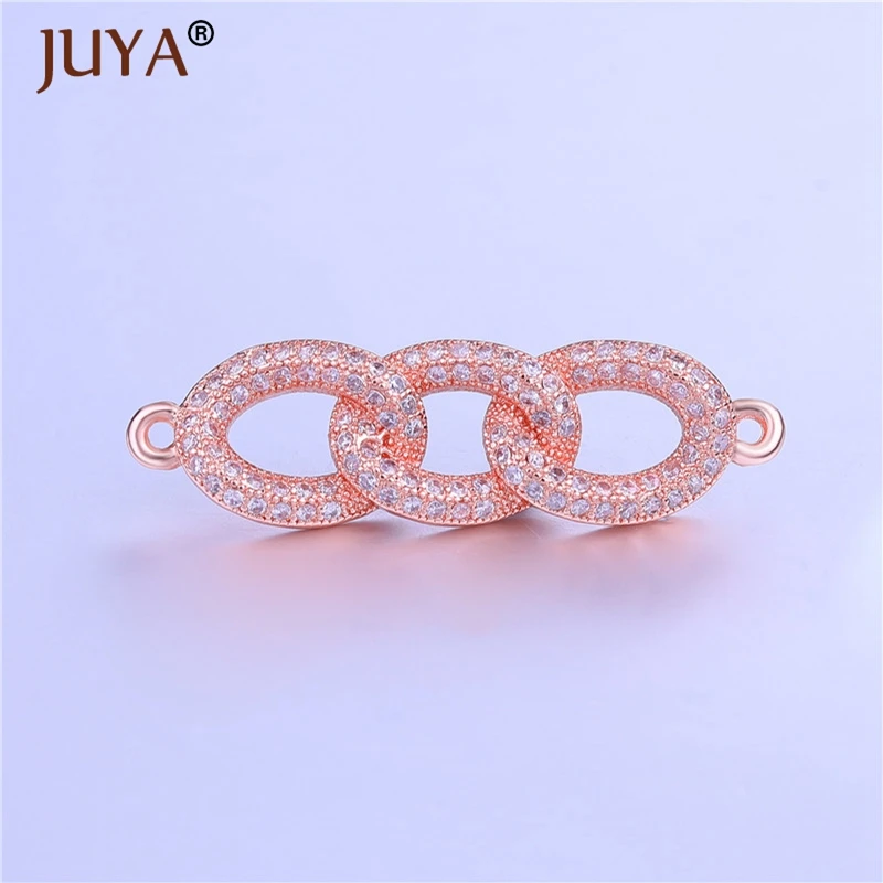 5 шт. медные пончики для браслета 10 х34 мм|jewelry connector|micro pave connectorjewelry accessories |