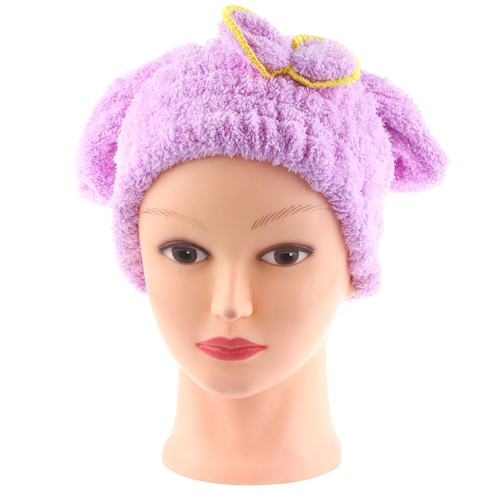 1 шт. Новое Женское полотенце из микрофибры быстросохнущее сушильное тюрбан