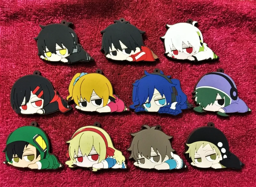 G325 оригинал Обувь с рисунками из японского аниме MekakuCity Actors резиновый силиконовый