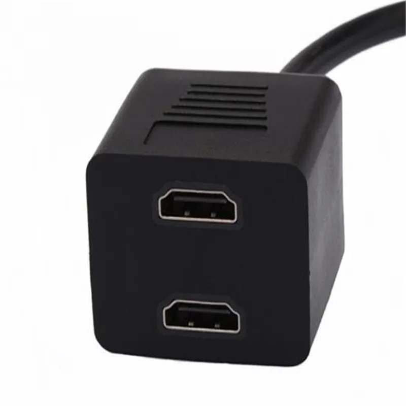Разветвитель HDMI один штекер и два гнезда линия передачи кабеля HDTV 1080P HD