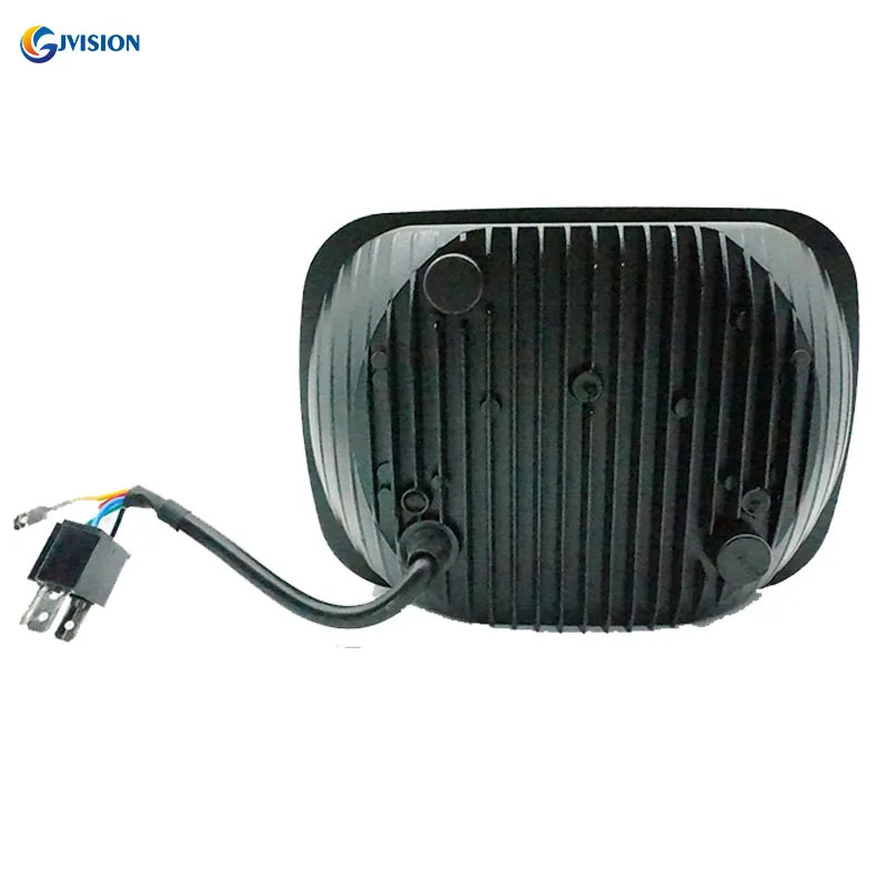 Светодиодная фара 6x7 дюймов для Jeep Wrangler YJ Cherokee XJ Toyota запчасти пикапов H6054 H5054 H6054LL