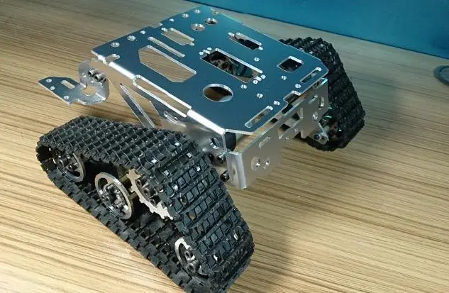 Сделай Сам 316 сплава FPV Танк шасси/гусеничный автомобиль для дистанционного