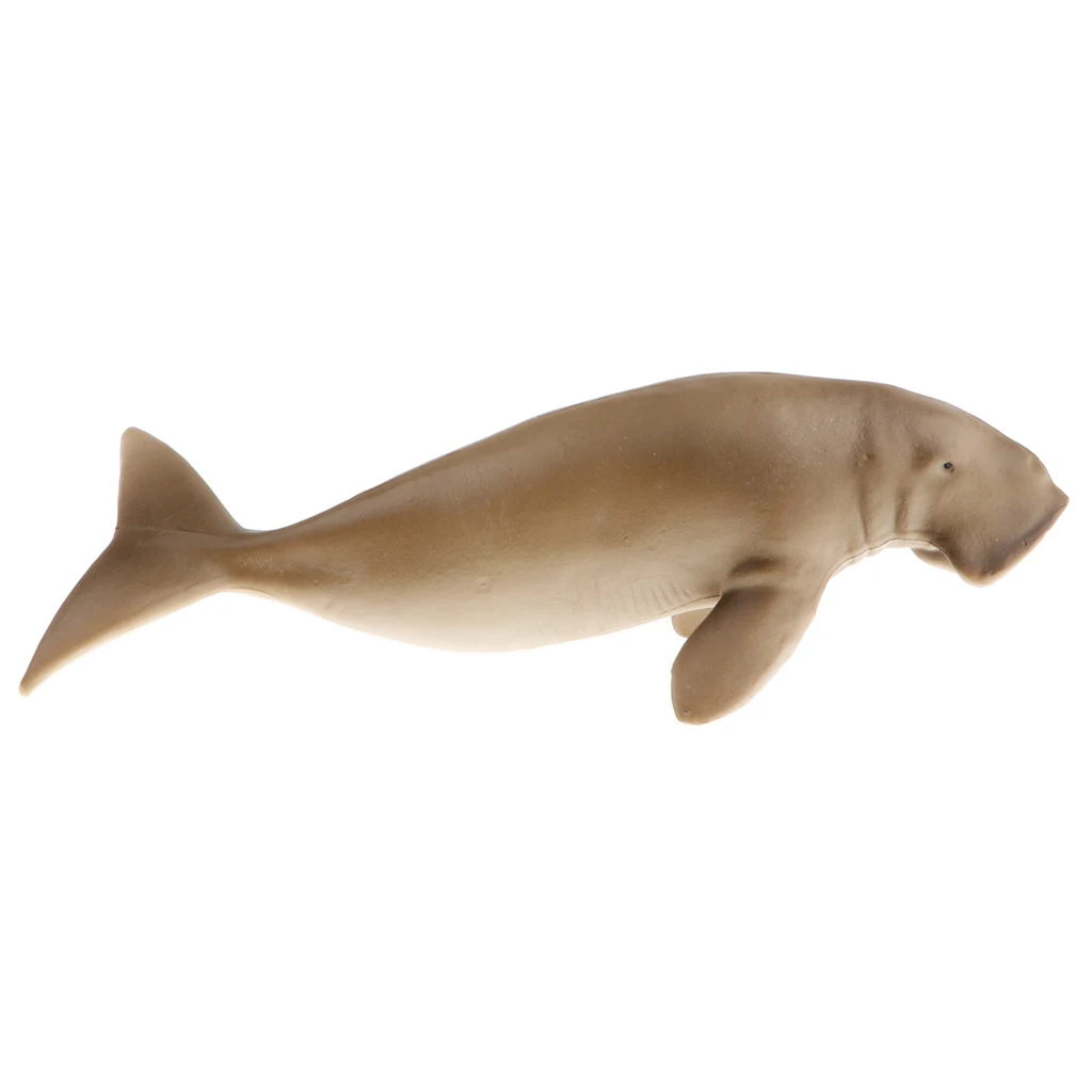 Пластиковая фигурка морских животных игрушка для детей малышей модель Dugong dugon